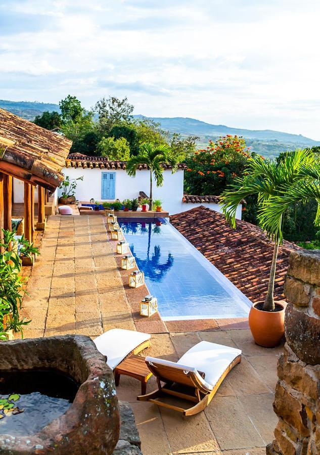 Bed and Breakfast Casa Yahri Barichara Exteriér fotografie