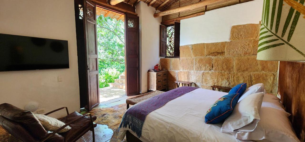 Bed and Breakfast Casa Yahri Barichara Exteriér fotografie
